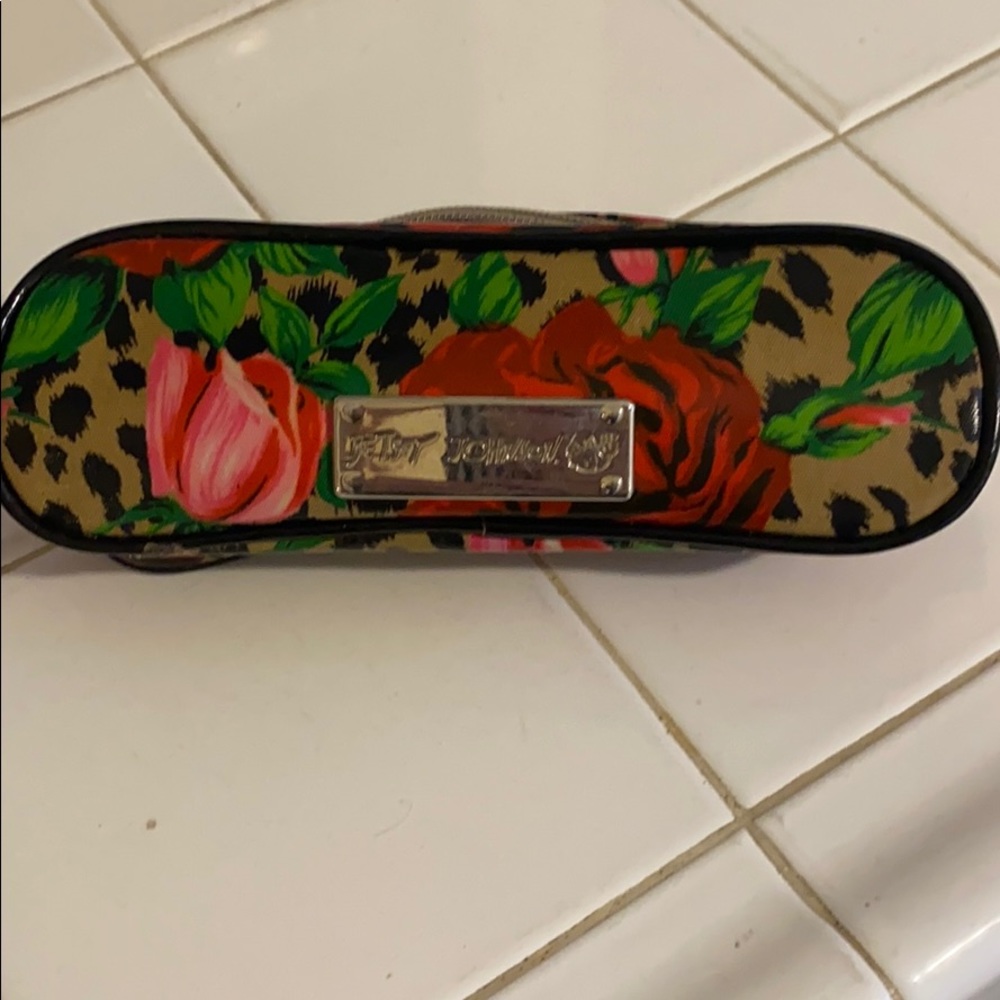 Betsy Johnson brush or makeup holder